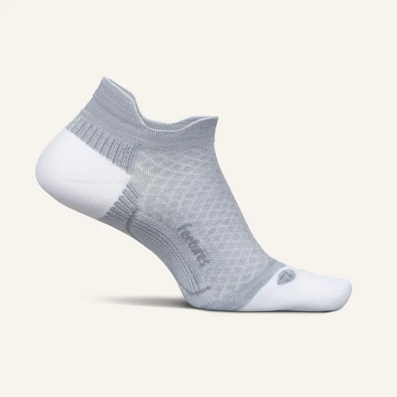 Plantar Fasciitis Relief Light Cushion No Show Tab Sock - Grey