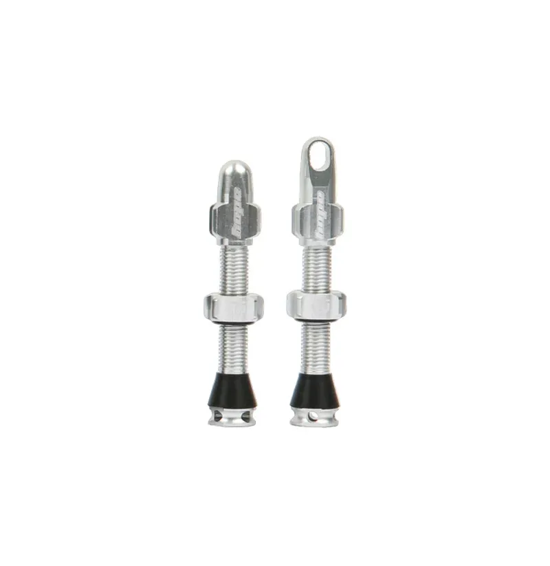 Tubeless Valve Pair - 40mm - Silver