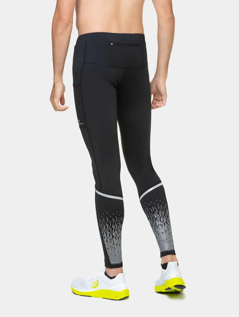 Ronhill Men's Tech Reflect Running Tight - Black-3