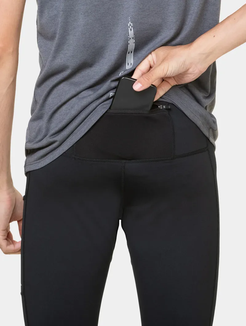 Ronhill Men's Tech Reflect Running Tight - Black-2