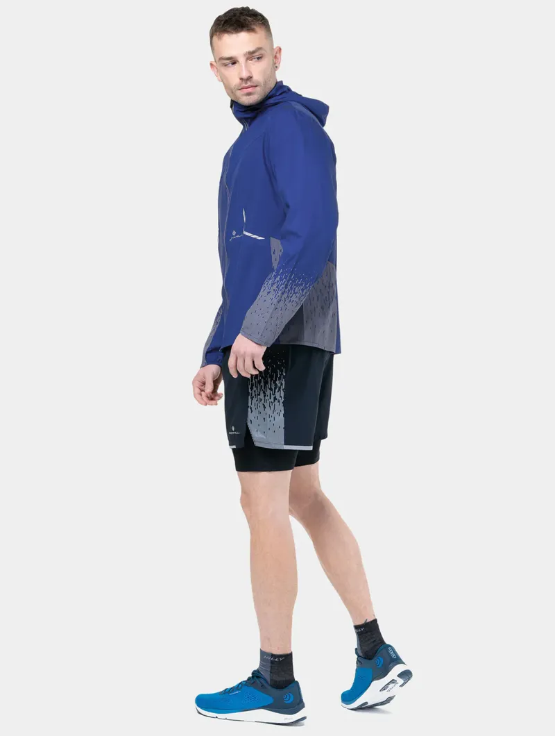 Ronhill Men's Tech Reflect Running Jacket - Ocean Reflect-2