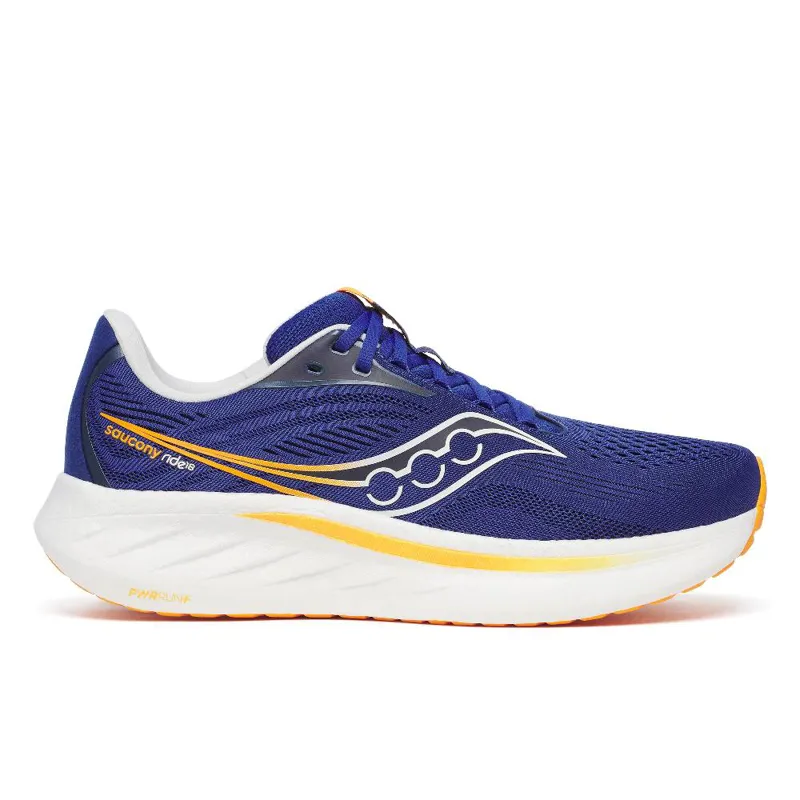 Saucony Ride 18 Road Running Shoes - Azurite Peel