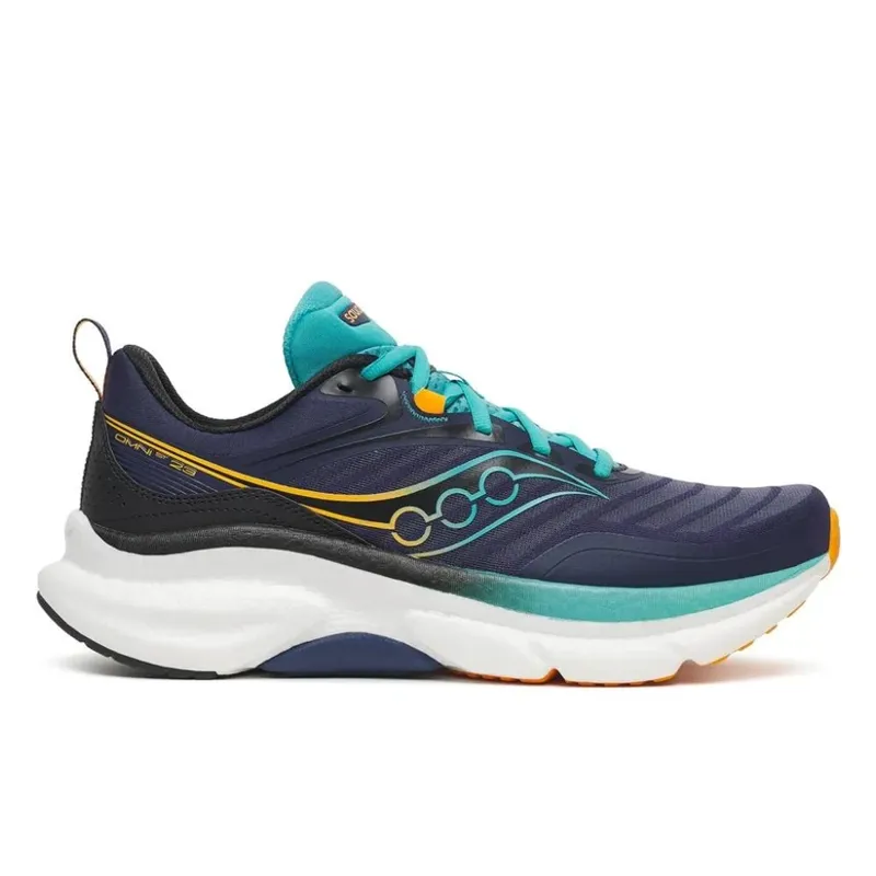 Saucony Omni 23 ST Men's Stability Road Running Shoes - Naval Tranquil Marine