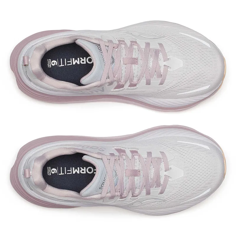 Saucony Hurricane 24 Womans Road Running Shoes - Cloud Bloom-2