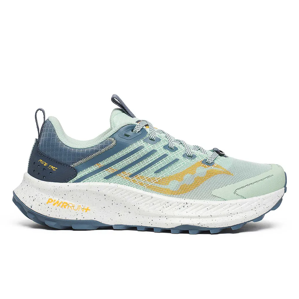 Saucony Ride TR2 Womens Trail Running Shoes - Jade Mirage 8 UK