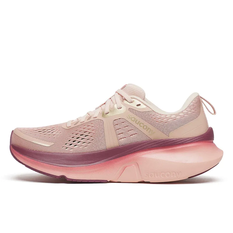 Saucony Guide 18 Womens Support Road Running Shoes - Cameo Terra-4
