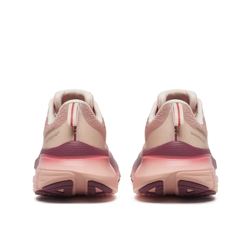 Saucony Guide 18 Womens Support Road Running Shoes - Cameo Terra-1