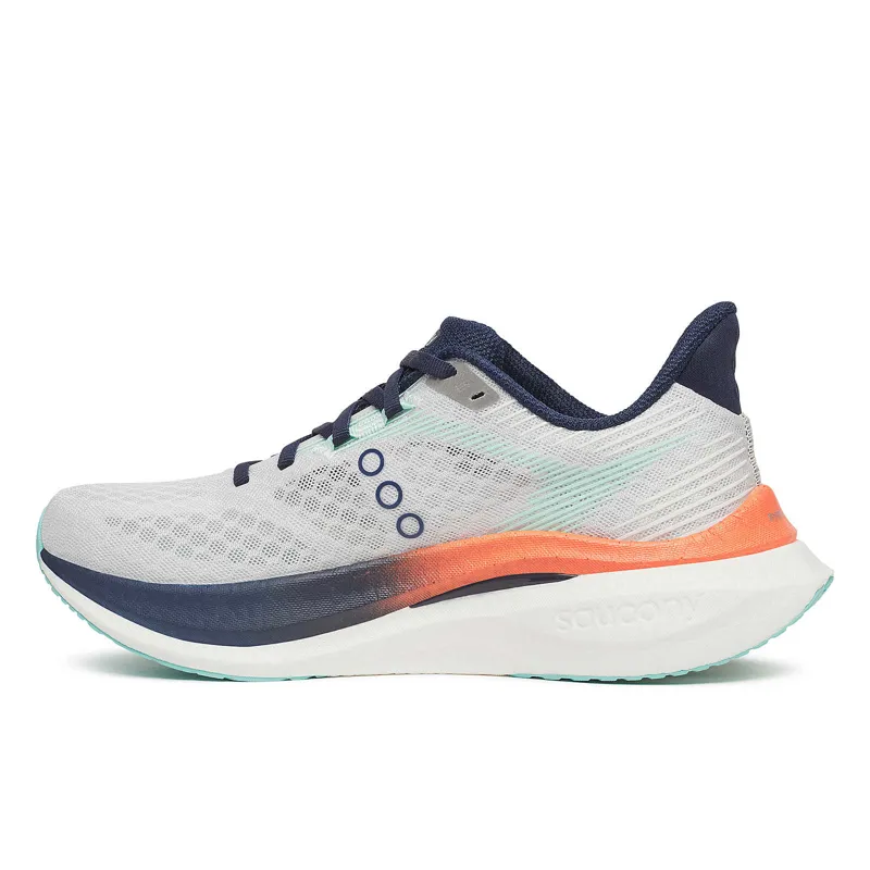 Saucony Endorphin Speed 5 Womens Road Running Shoes - White Navy-4