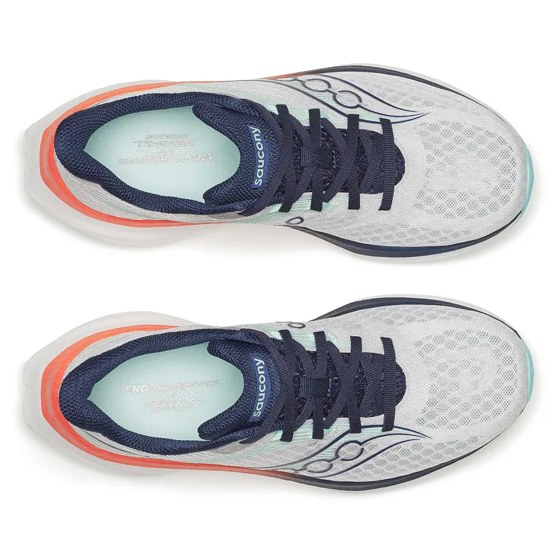 Saucony Endorphin Speed 5 Womens Road Running Shoes - White Navy-2