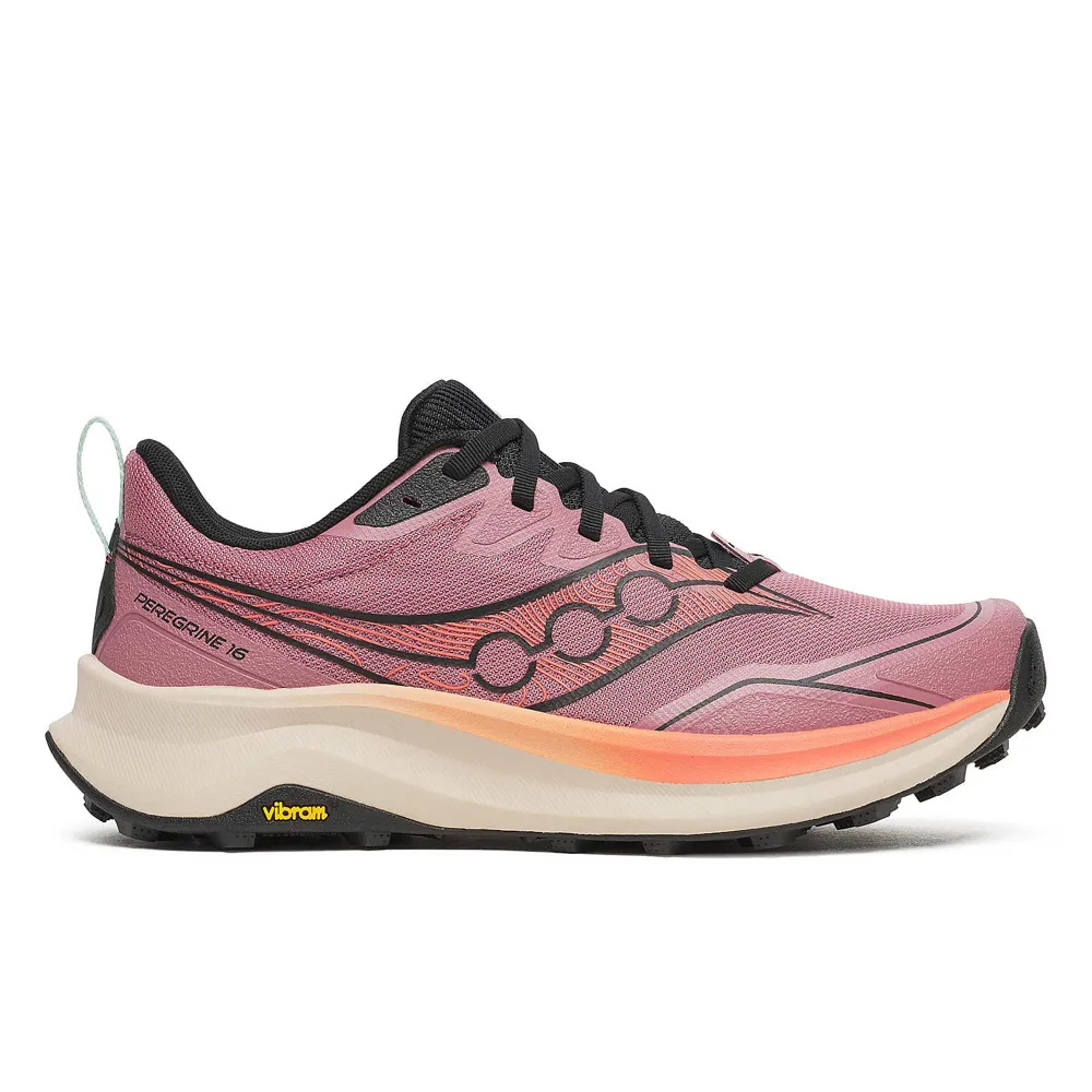 Saucony Peregrine 16 Women's Trail Running Shoes - Mauve Salmon 7.5 UK