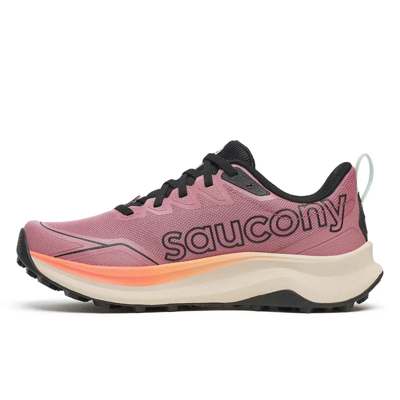 Saucony Peregrine 16 Women's Trail Running Shoes - Mauve Salmon-4