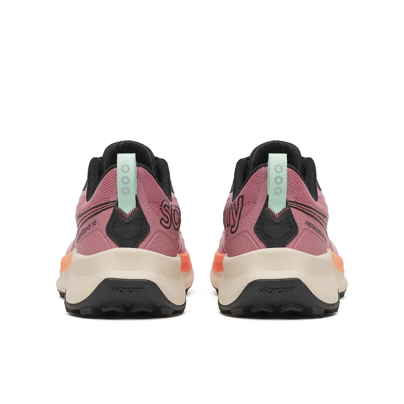 Saucony Peregrine 16 Women's Trail Running Shoes - Mauve Salmon-1
