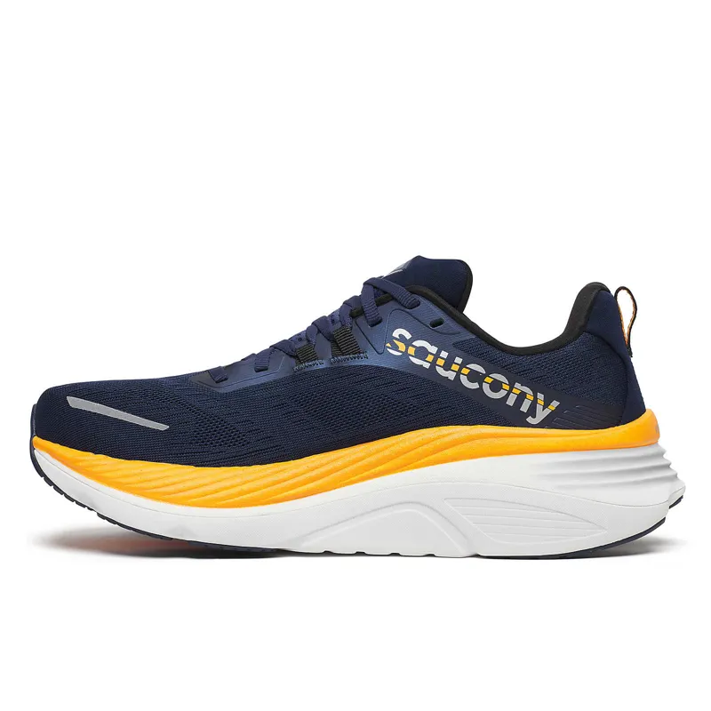 Saucony Hurricane 24 Road Running Shoes - Navy Peel-4