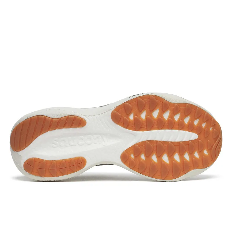 Saucony Ride 19 Men's Road Running Shoes - Black Pewter-3