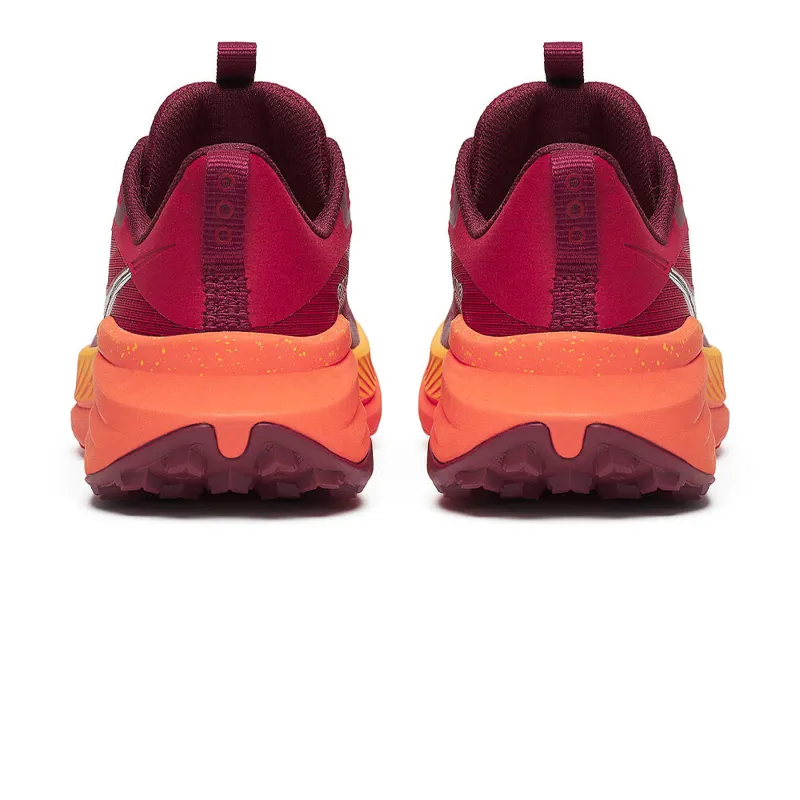 Saucony Xodus Ultra 3 Womens Trail Running Shoes - Currant Pepper - UK5-2
