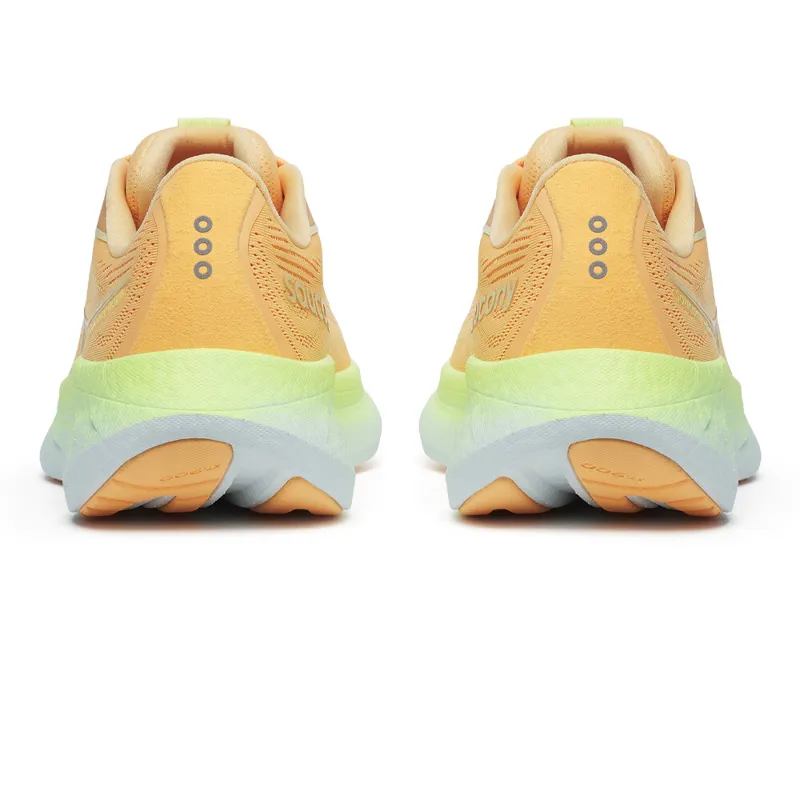 Saucony Ride 18 Womens Road Running Shoes - Peach Sunny-3