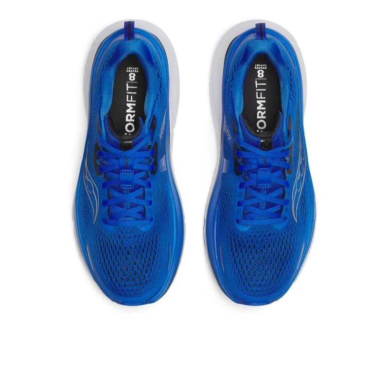 Saucony Guide 18 Mens Support Road Running Shoe -  Skydiver Black-3