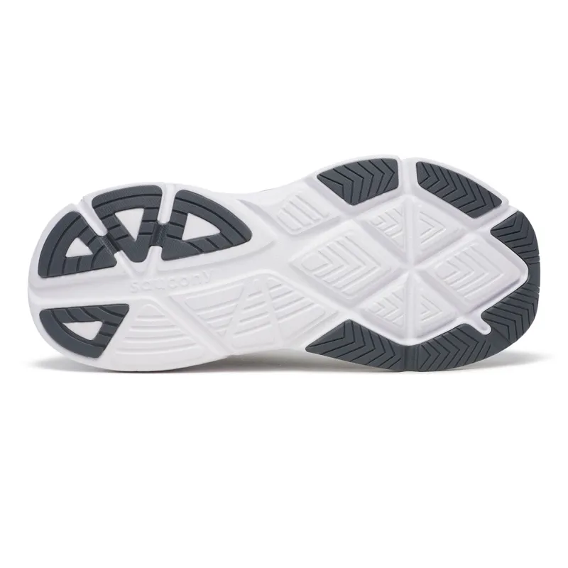 Saucony Guide 18 Womens Road Running Shoes - Black White-1