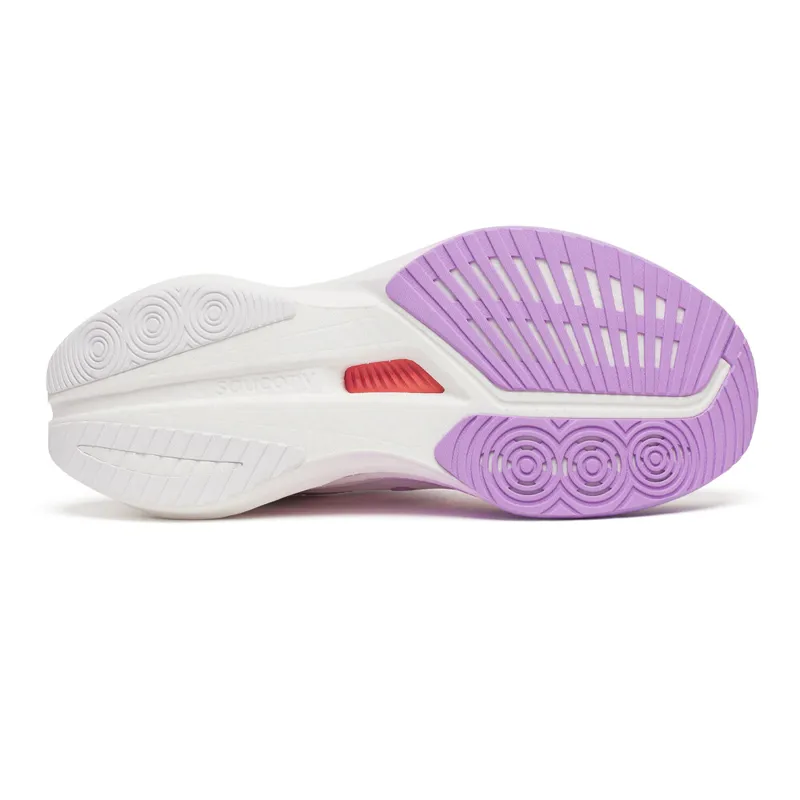 Saucony Endorphin Speed 5 Womens Road Running Shoes - White Crocus-1