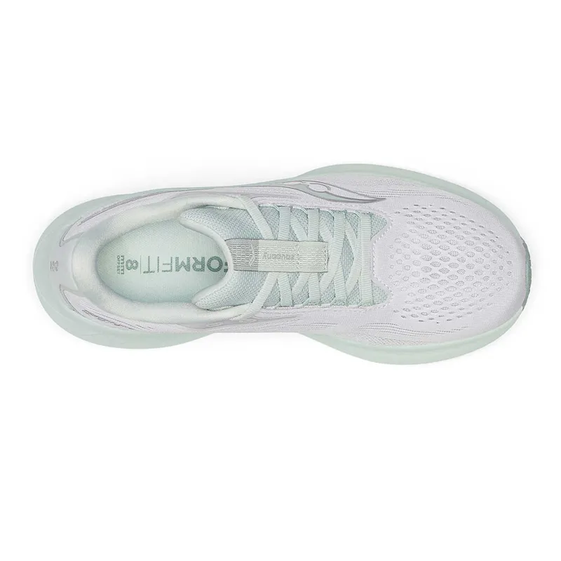 Saucony Ride 18 Womens Road Running Shoes - Fog Mist - UK6.5-3