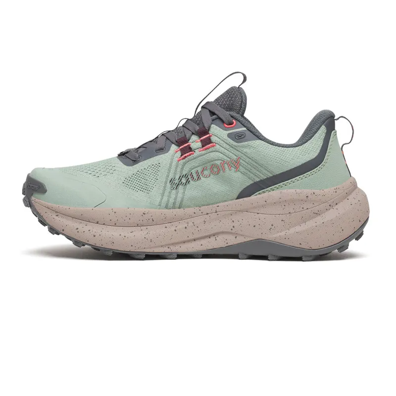 Saucony Xodus Ultra 4 Womens Trail Running Shoes - Aloe Barley-4