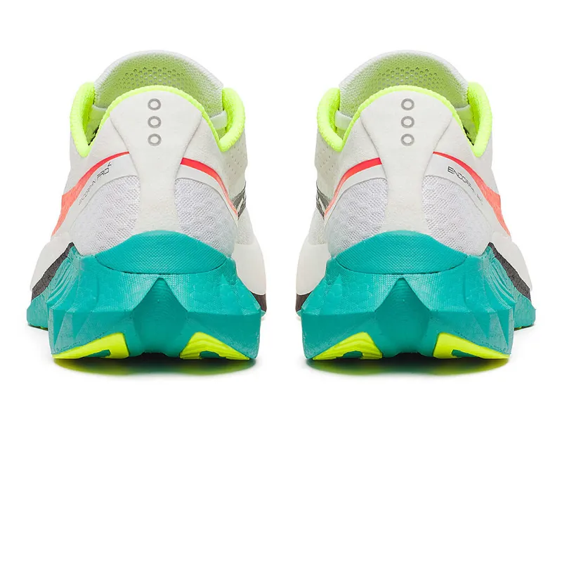 Saucony Endorphin Pro 4 Mens Carbon Plated Road Running Shoe - White Mutant-3