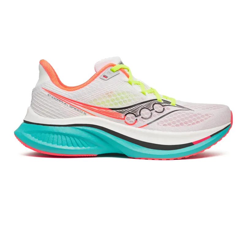 Saucony Endorphin Speed 5 Men's Road Running Shoes - White Mutant