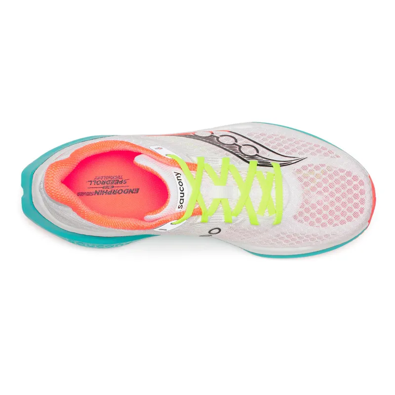 Saucony Endorphin Speed 5 Men's Road Running Shoes - White Mutant-3