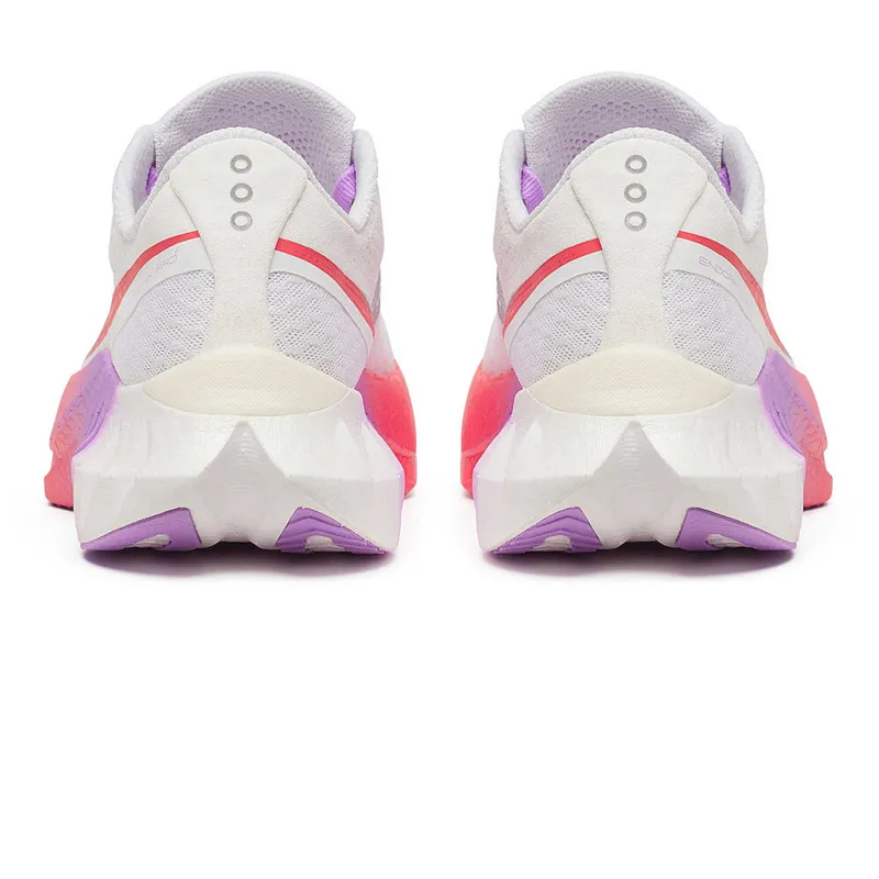 Saucony Endorphin Pro 4 Womens Carbon Plated Road Running Shoe - White Crocus-3