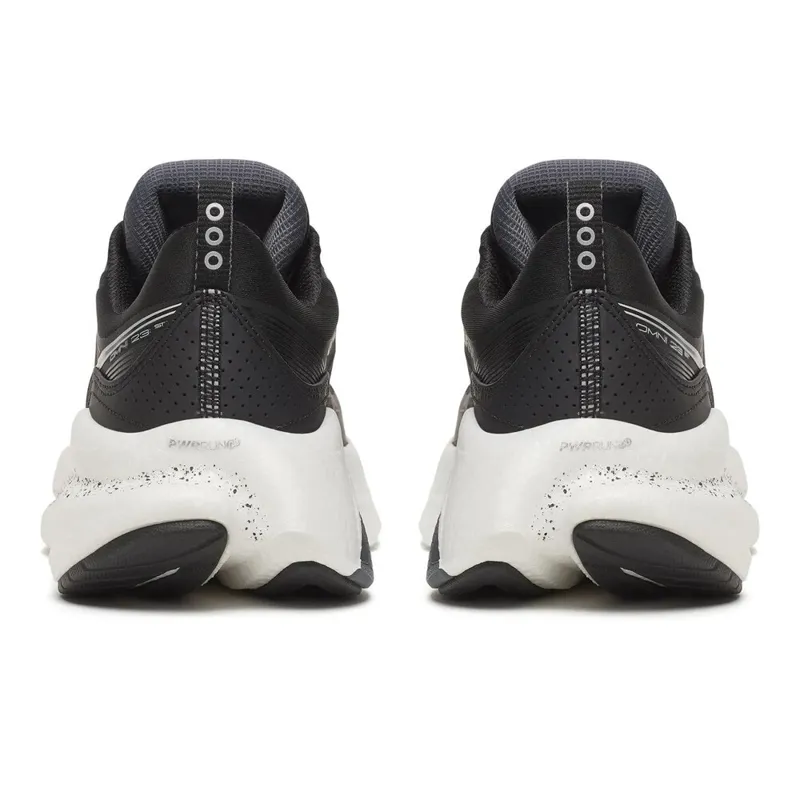 Saucony Omni 23 ST Women's Stability Road Running Shoes - Black Silver-3