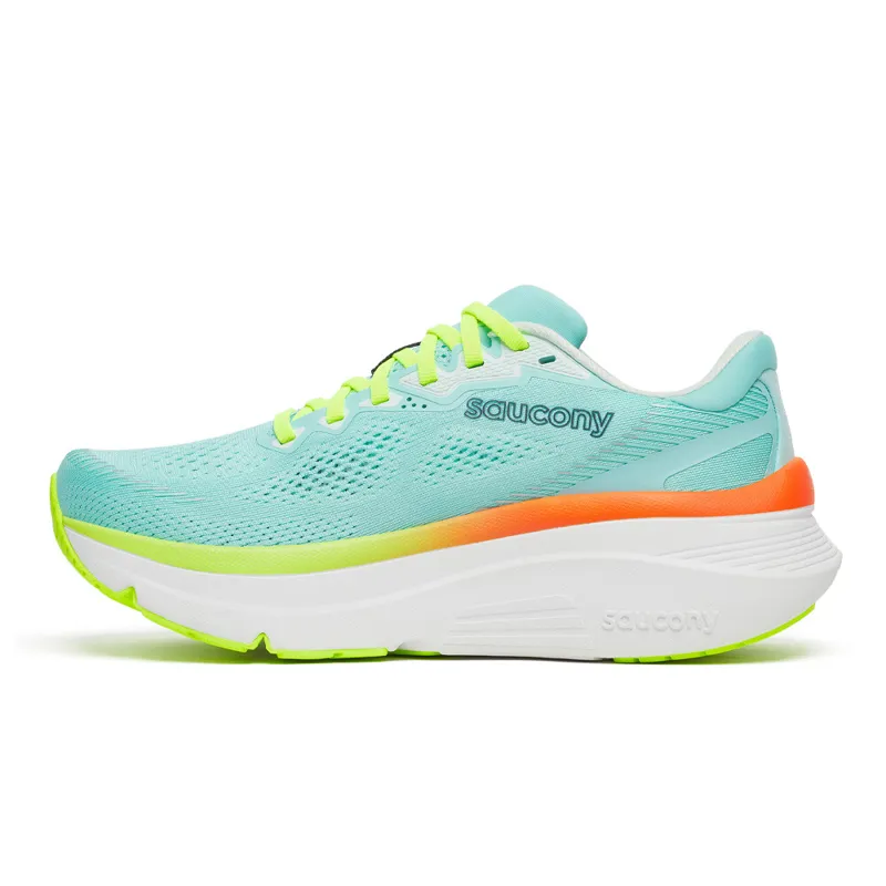 Saucony Guide 19 Womens Road Running Shoe - Splash Citron-4