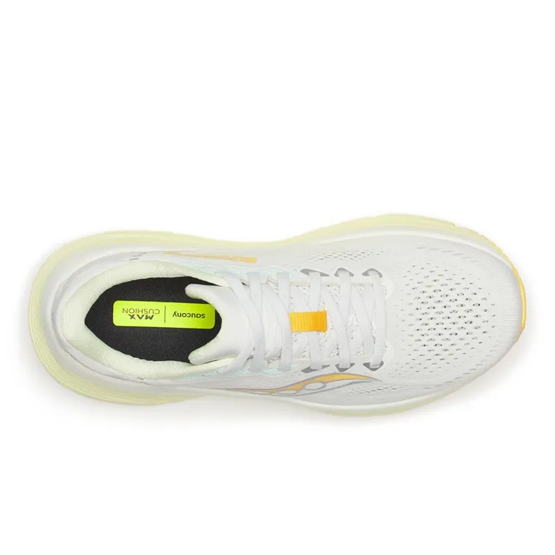 Saucony Guide 19 Womens Supportive Road Running Shoe - Ivory Tender-3