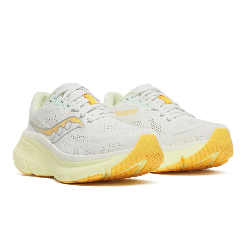Saucony Guide 19 Womens Supportive Road Running Shoe - Ivory Tender-4