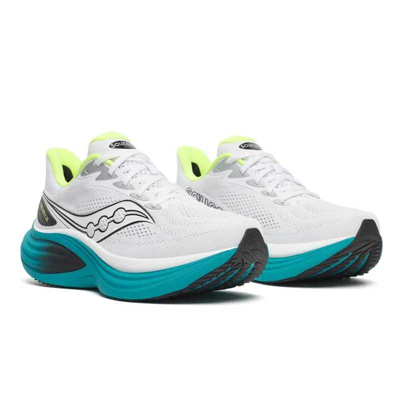 Saucony Triumph 24 Road Running Shoes - Tranquil Blanc-5