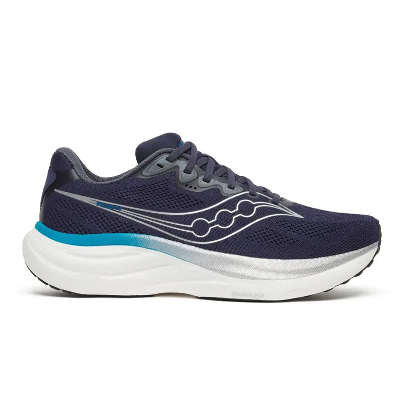 Saucony Ride 19 Men's Road Running Shoes - Naval Cobalt