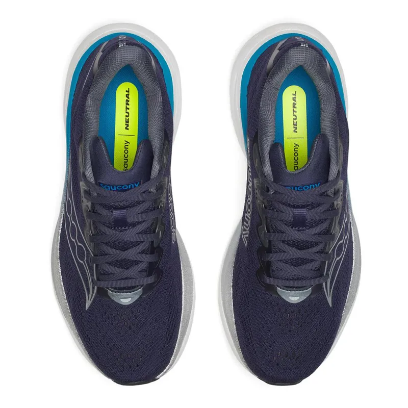 Saucony Ride 19 Men's Road Running Shoes - Naval Cobalt-1