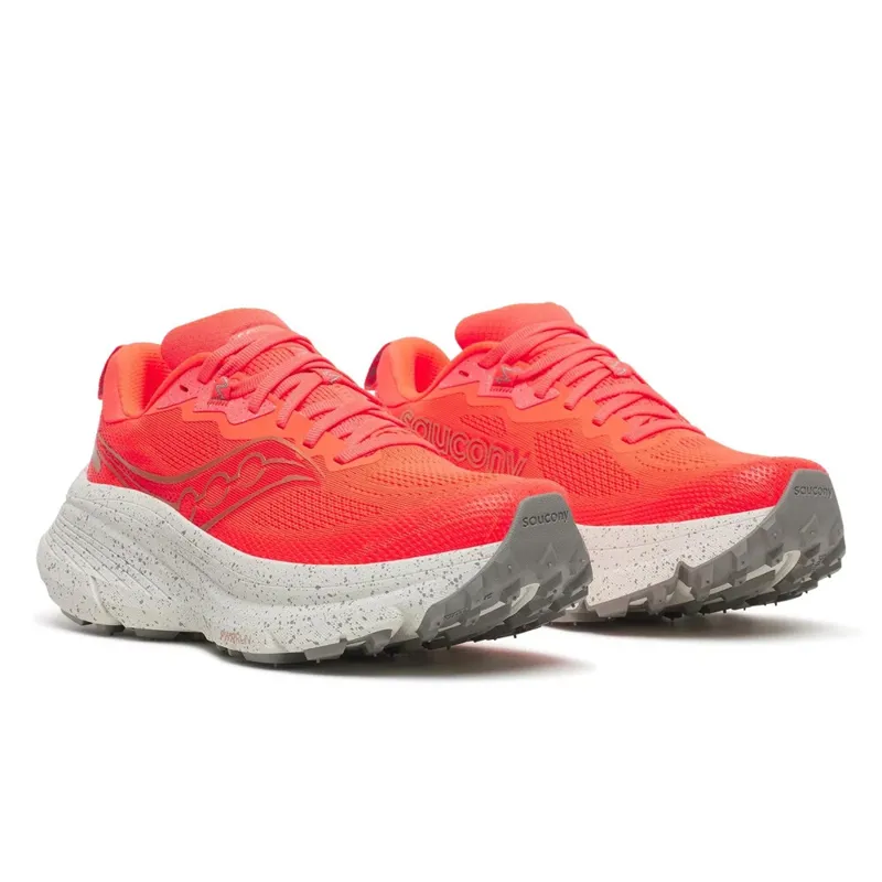 Saucony Guide TR Womens Supportive Mixed Terrain Running Shoe - Vizired Gold Rouge-2