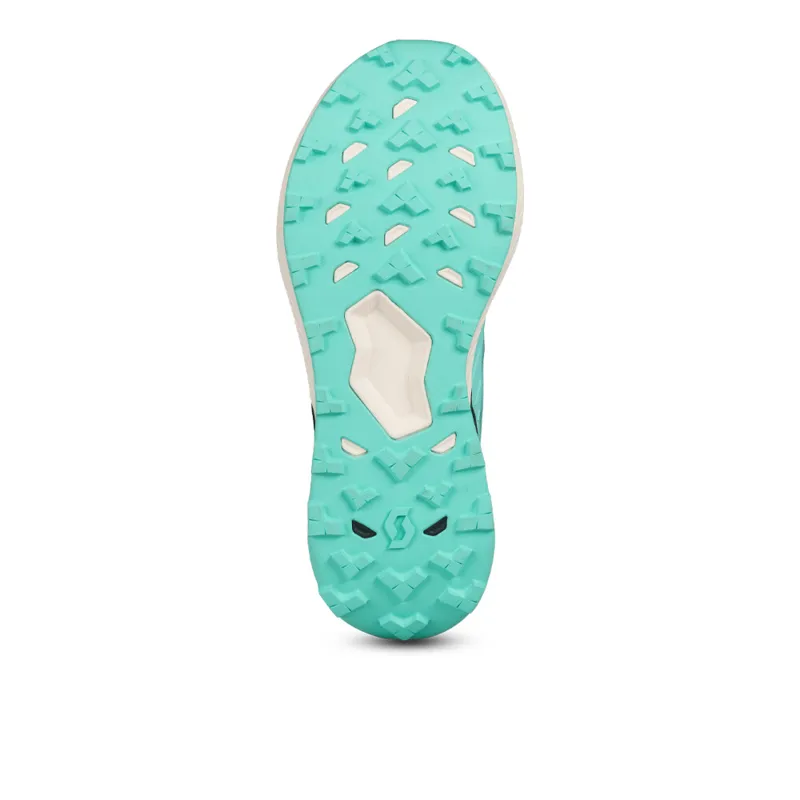 Scott Kinabalu 3 Women's Trail Running Shoes - Florida Green Cotton White-1