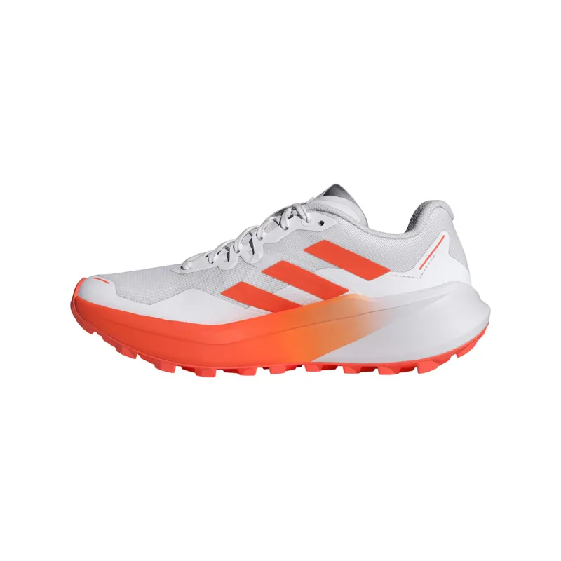 Adidas Terrex Agravic 3 Womens Trail Running Shoes - Cloud White Lucid Orange-3