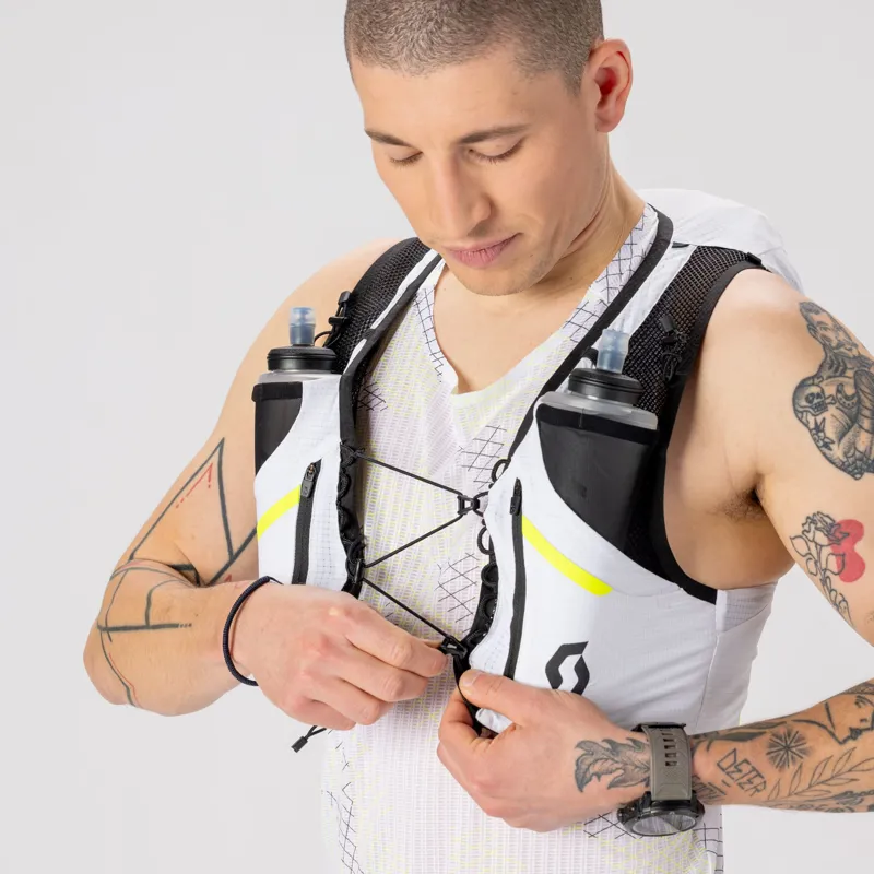 Scott RC PRO TR' 10 Hydration Backpack - White Black-3