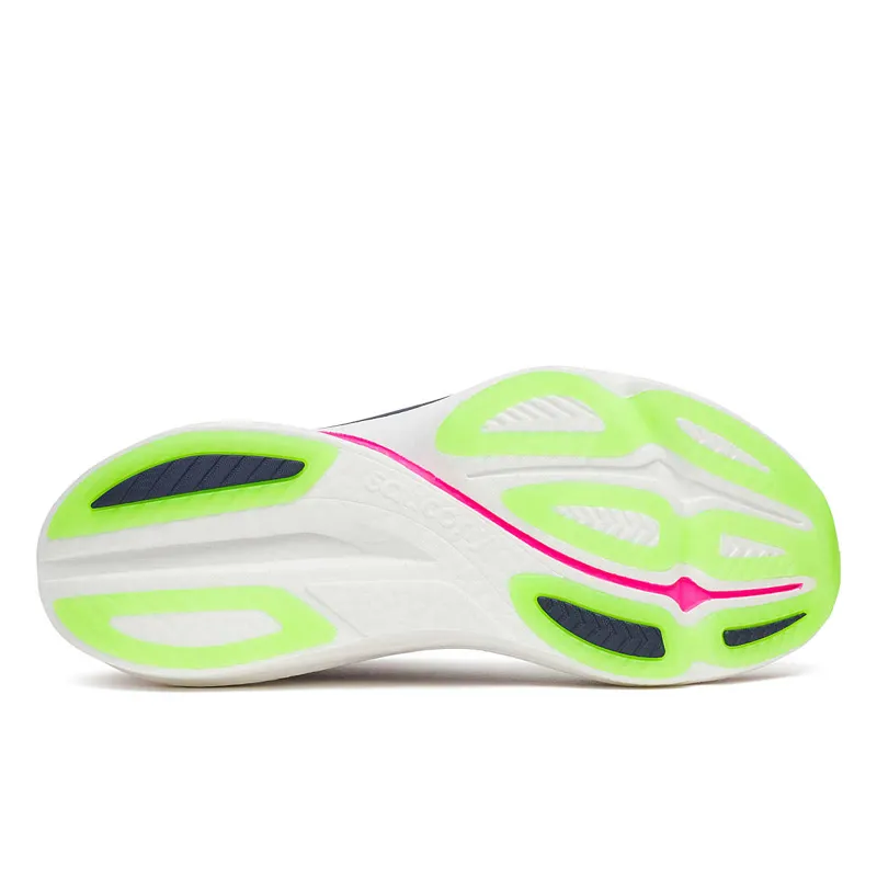 Saucony Endorphin Azura Mens Road Running Shoe - White Navy -3