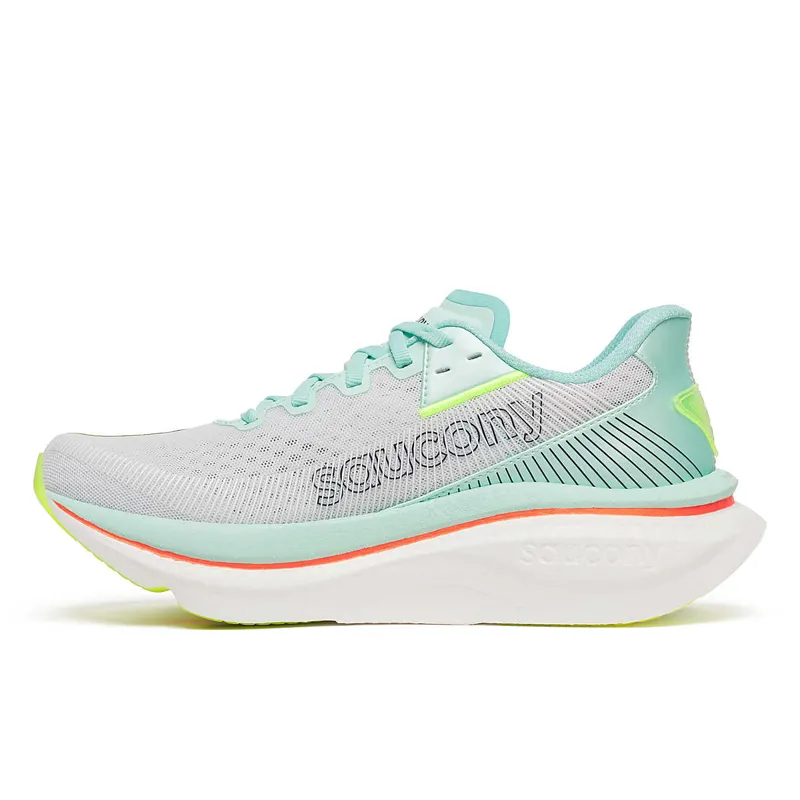 Saucony Endorphin Azura Womens Road Running Shoe - White Splash-3