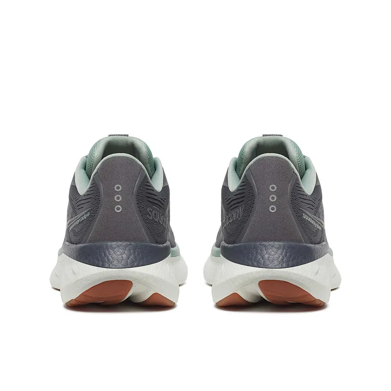  Saucony Ride 18 Mens Road Running Shoe - Carbon Iceberg-1