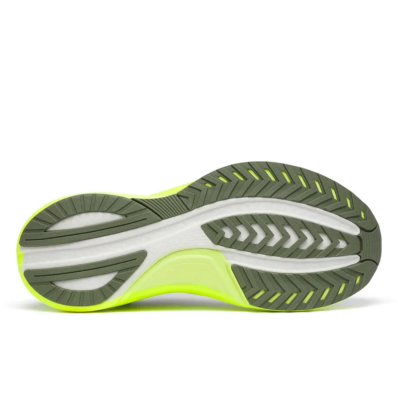 Saucony Tempus 2 Mens Supportive Road Running Shoe - Cloud Citron-3