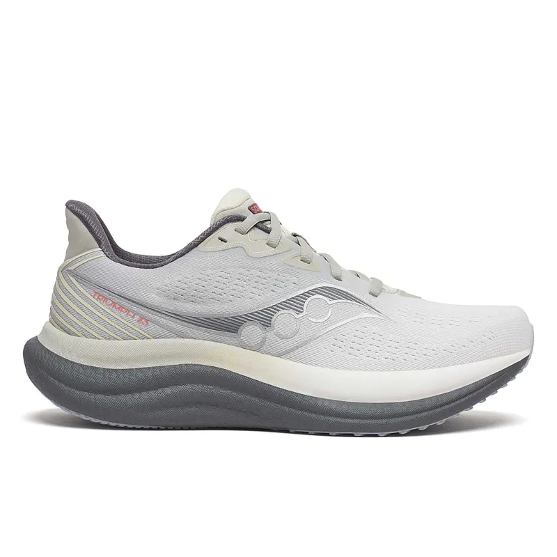 Saucony Triumph 23 Mens Road Running Shoe - Grey Shadow
