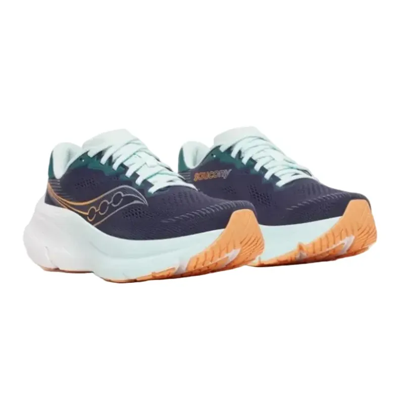 Saucony Guide 19 Womens Supportive Road Running Shoe - Naval Spa-3
