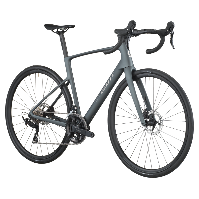 Scott Addict 50 Carbon Road Bike in Carbon Grey-1