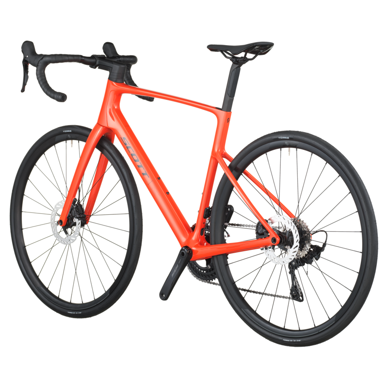 Scott Addict 50 Carbon Road Bike in Flame Orange-2