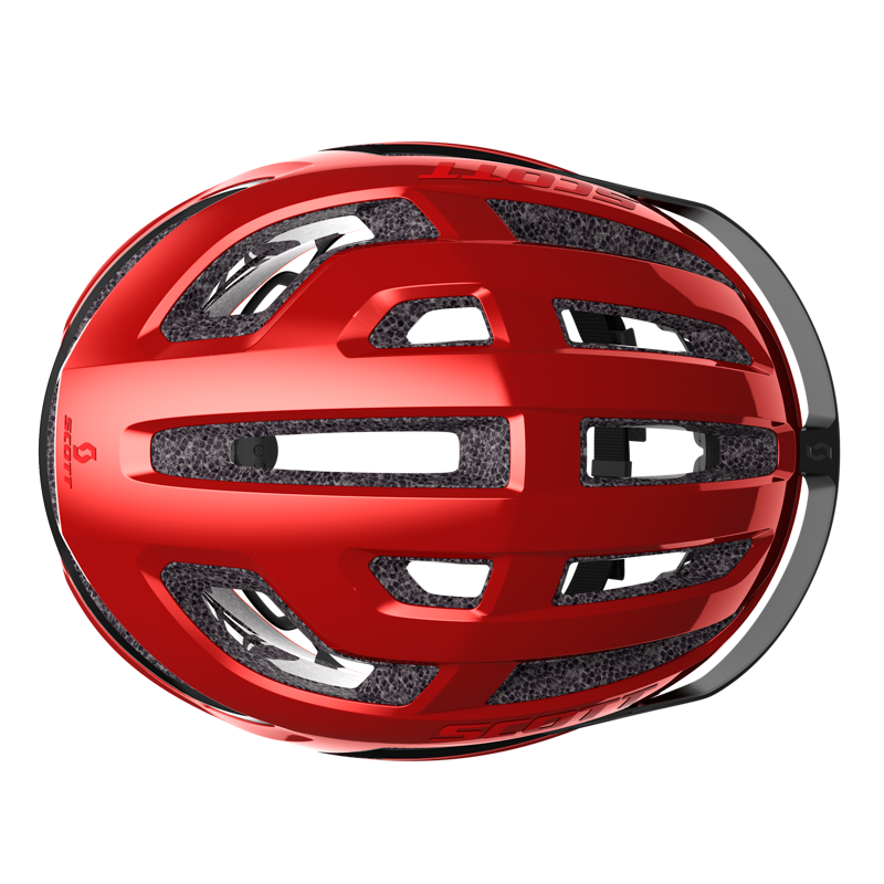 Scott Arx XC And Road Helmet in Striker Red-2
