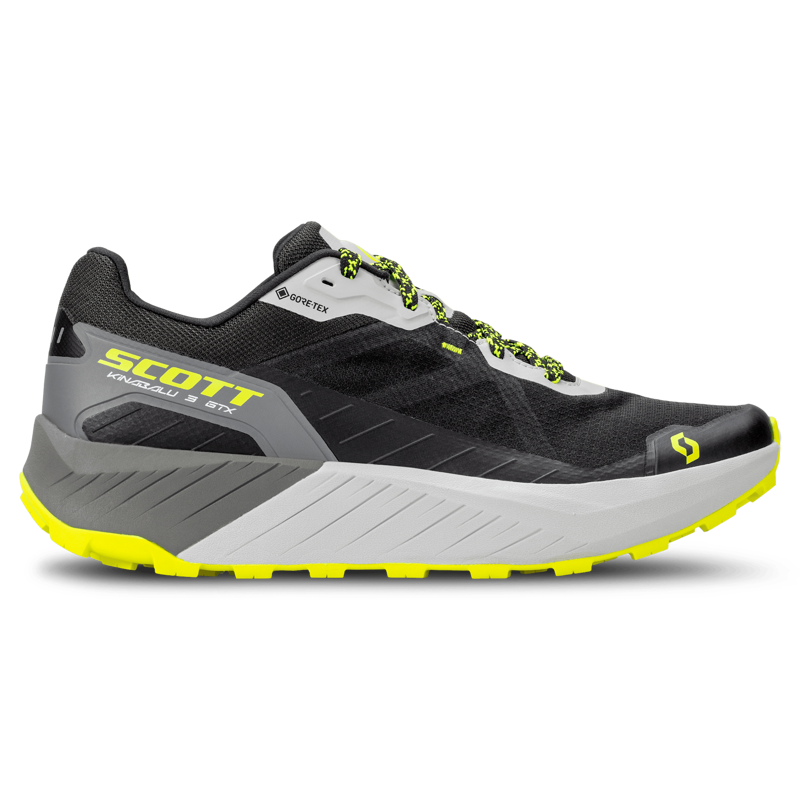 Scott Kinabalu 3 Gore-Tex Waterproof Trail Running Shoe Black Grey-2